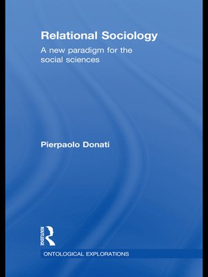 cover image of Relational Sociology